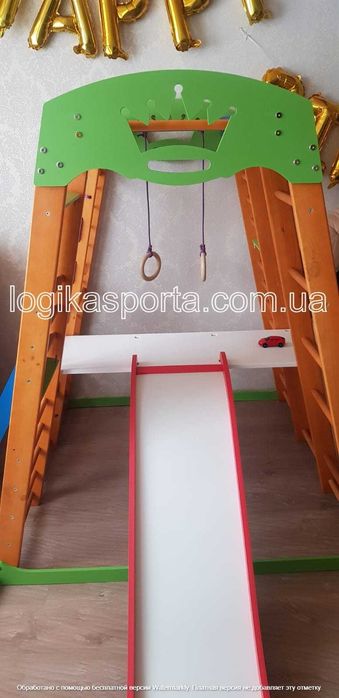 Горка, спортивный детский комплекс "Карапуз" качели