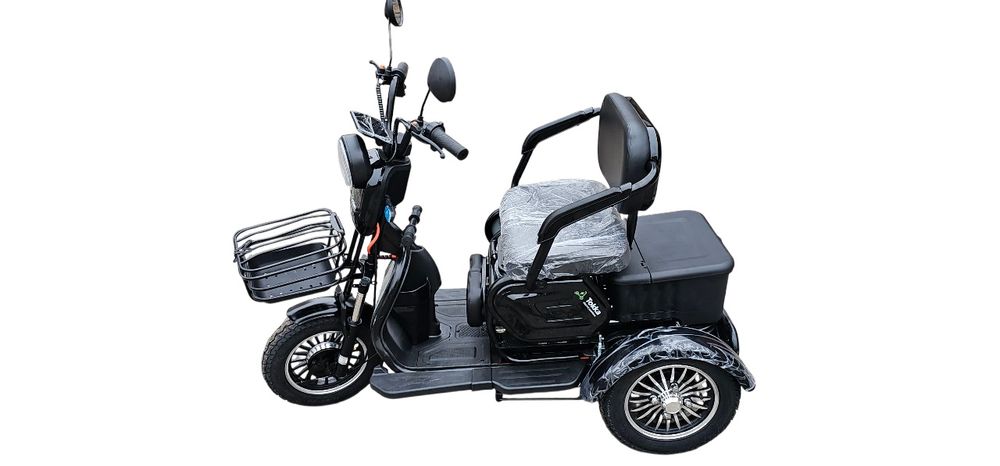 Токка, електротрайк, трицикл, літій залізо-фосфатний  акумулятор