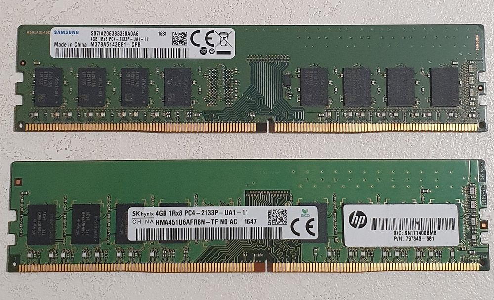 Продам для ПК  Оперативну пам’ять Samsung 4GB DDR4