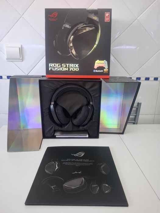 Auscultadores ASUS ROG Strix Fusion 700 –  Como Novos