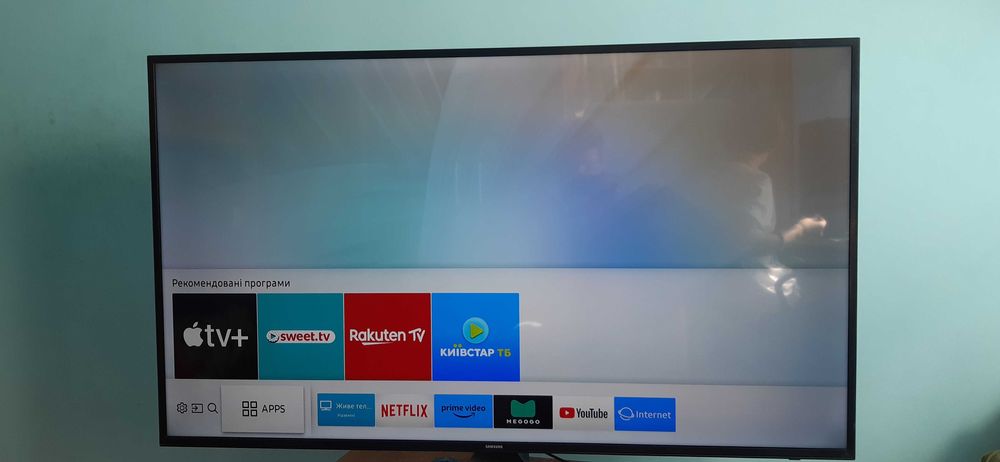 55" 4К смарт SAMSUNG оригінальний, гарантія 6 місяців!!!