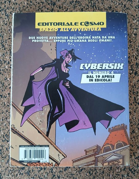 BD - CYBERSIX: La Controfigura e La Morte (Trillo & Meglia)