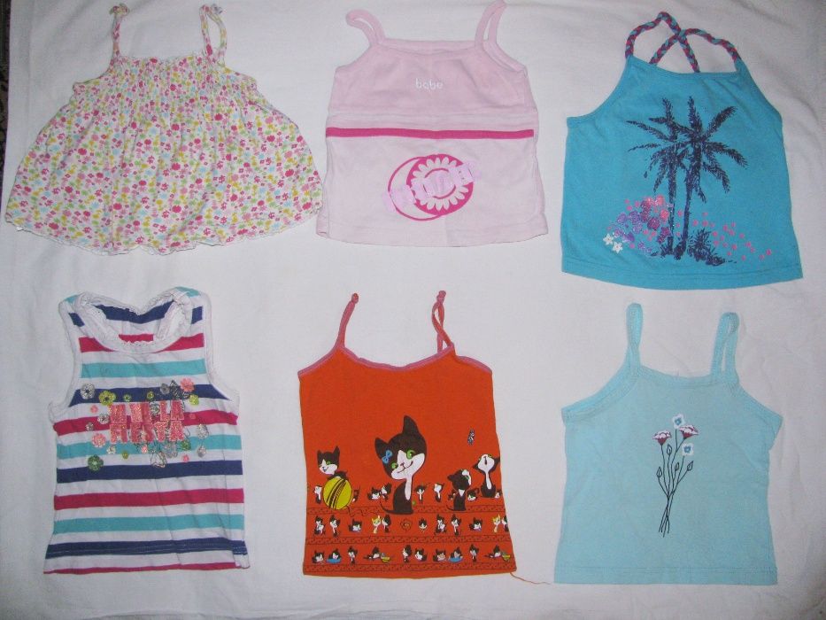 Майки, футболки на возраст 2-3-4 года