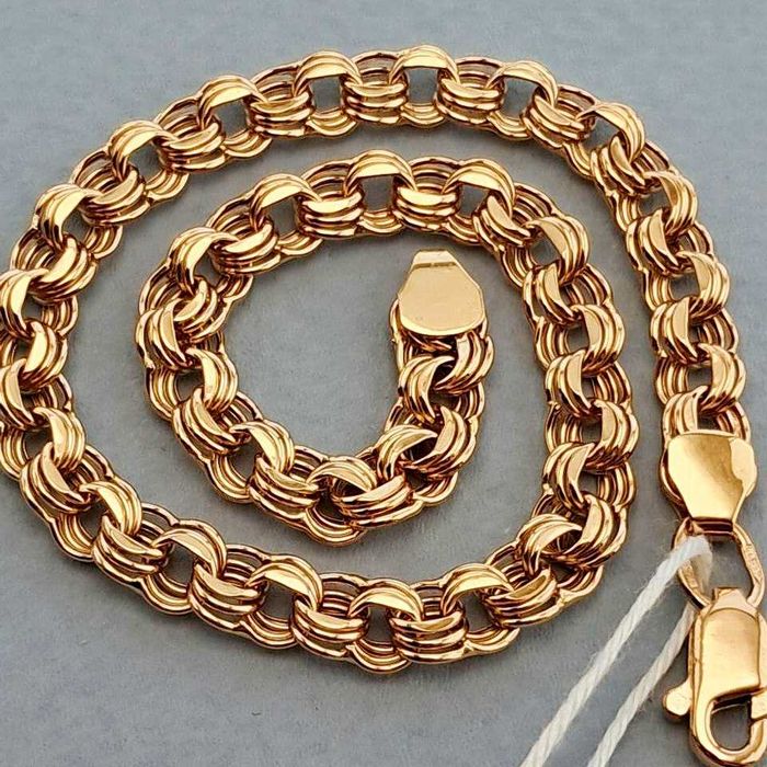 ‼ Золотой браслет 4,23 гр 20 см Золотий браслет Золото 585 проба