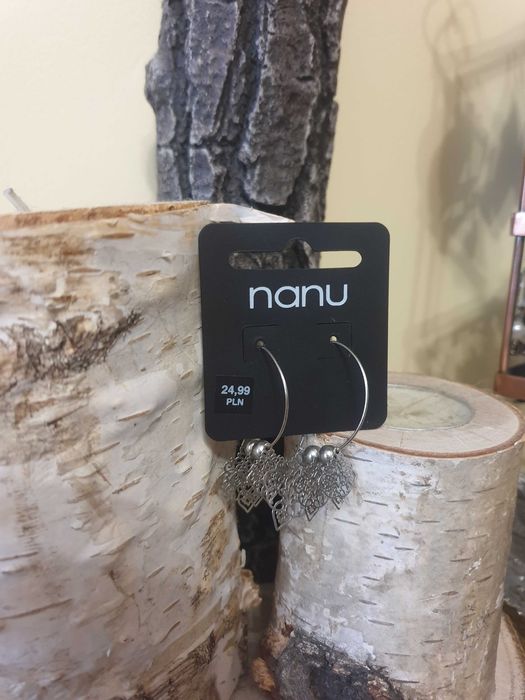 Kolczyki ażurkowe kółeczka Nanu