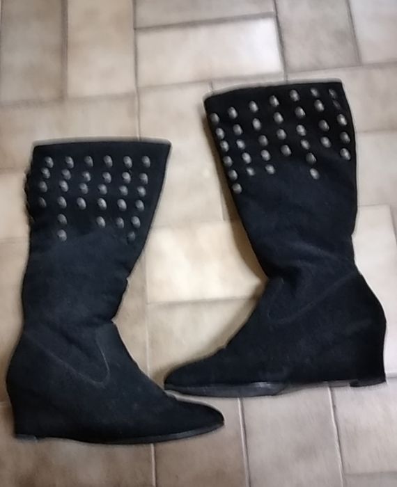 Botas de camurça n.º 37