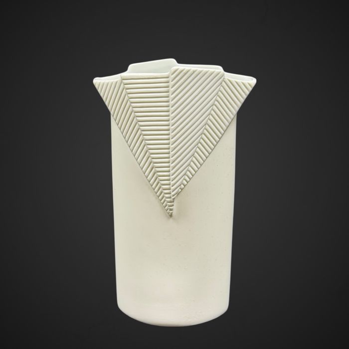 Wazon Kaiser biały biskwit Manfred Frey Op Art B51/102510