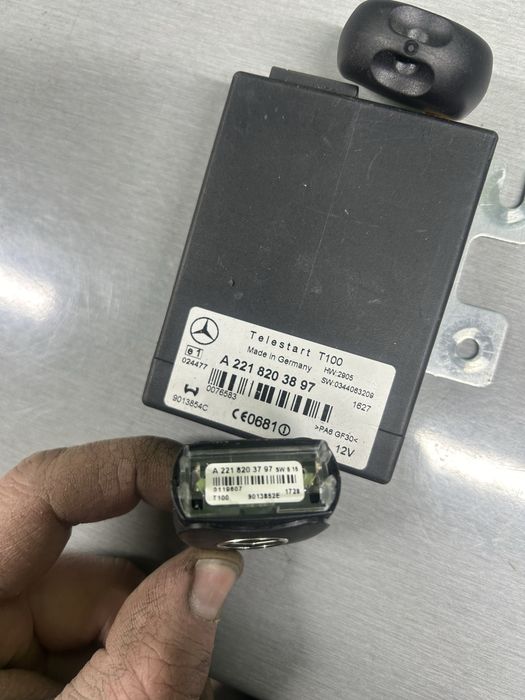 Дистанційний запуск mercedes webasto mercedes w 211, 221  вебасто
