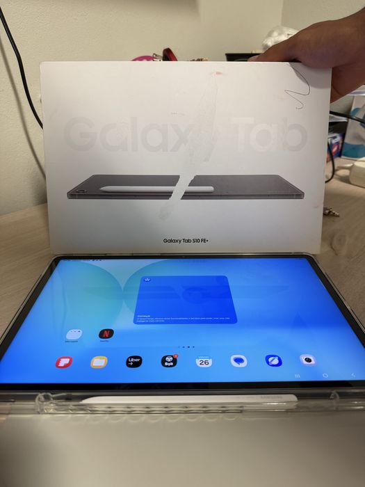 Samsung Galaxy Tab S10 FE+ | 13,1” | 128 GB | 8 GB RAM | Wi-Fi | Cinzento
