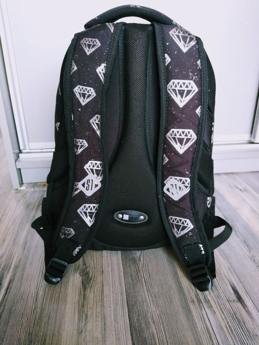 Plecak szkolny  St.Majewski w diamenty