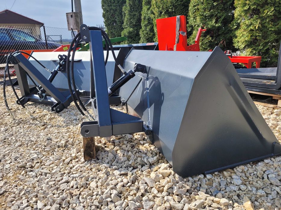 Łyżka/ Łycha z Kiprem Hydraulicznym na tył ciągnika/ przedni TUZ dowóz