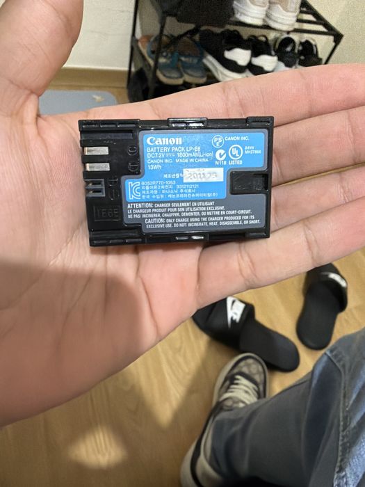 Vendo bateria Canon
