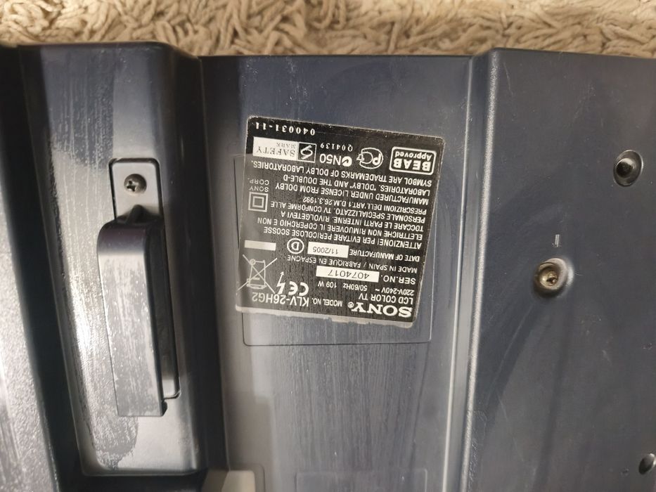 Продам телевизор Sony