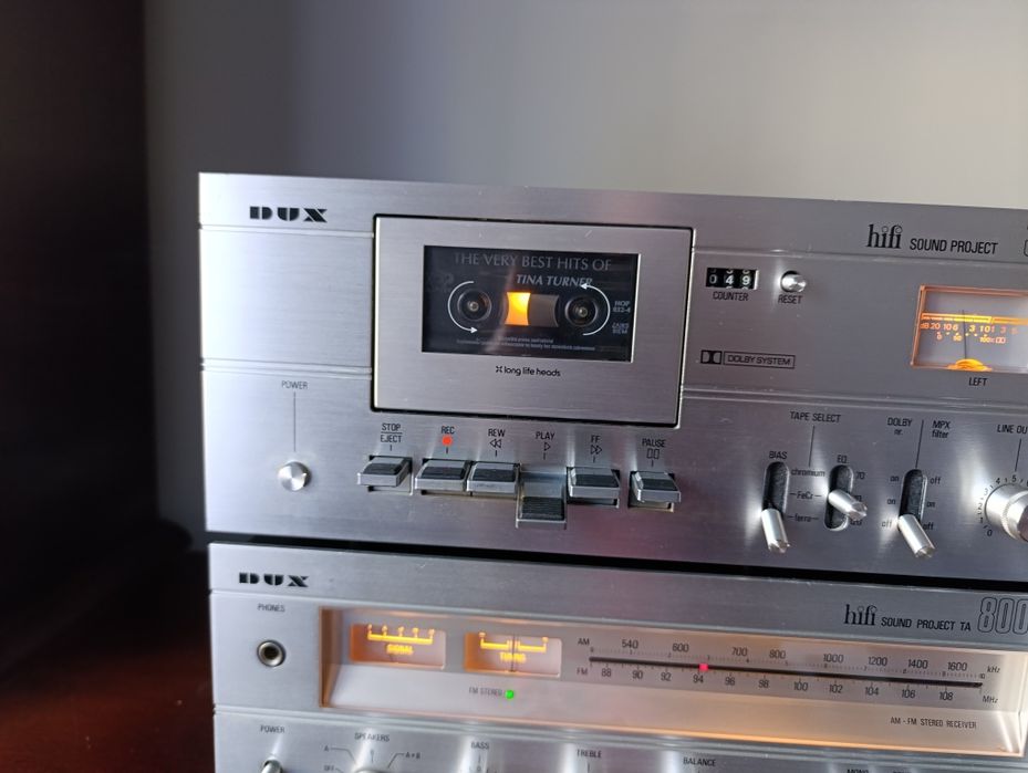Duża wieża DUX TA8000+3537 Philips lata 70