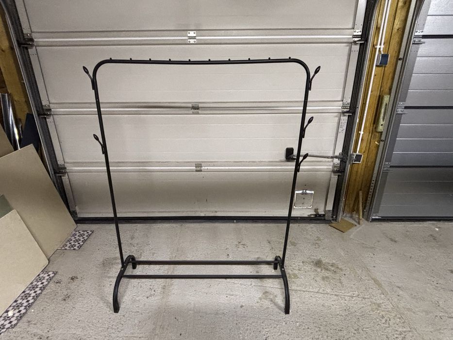 Wieszaki loft czarny 110cm - 4 szt.