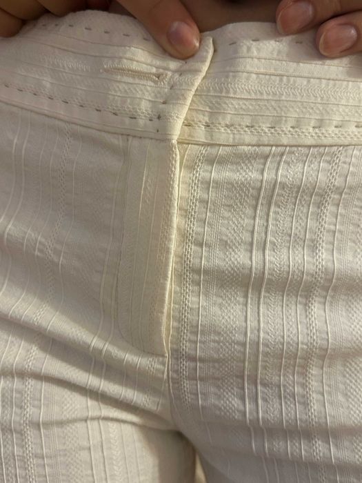 Білі штани MNG (Mango), розмір 36 – як нові