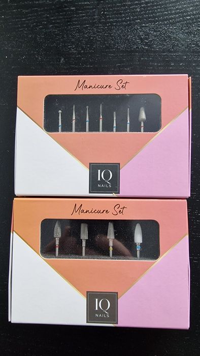 Zestaw frezów diamentowych do Manicure IQ Nails