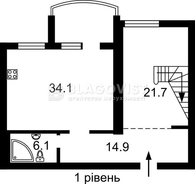 Багатокімнатна квартира за адресою вул. Івасюка Володимира пр-т (площа 323 м²) - Atlanta.ua - фото 2
