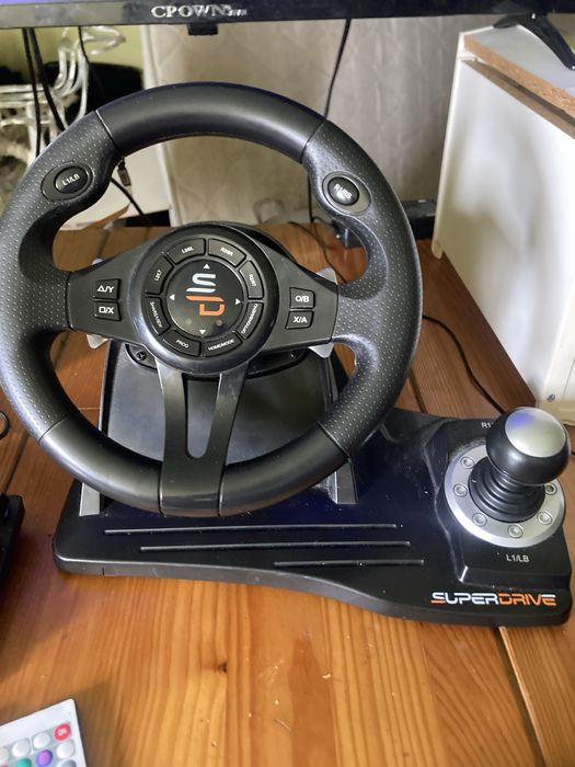 Volante GS 500 para Pc/Ps4 ou 5