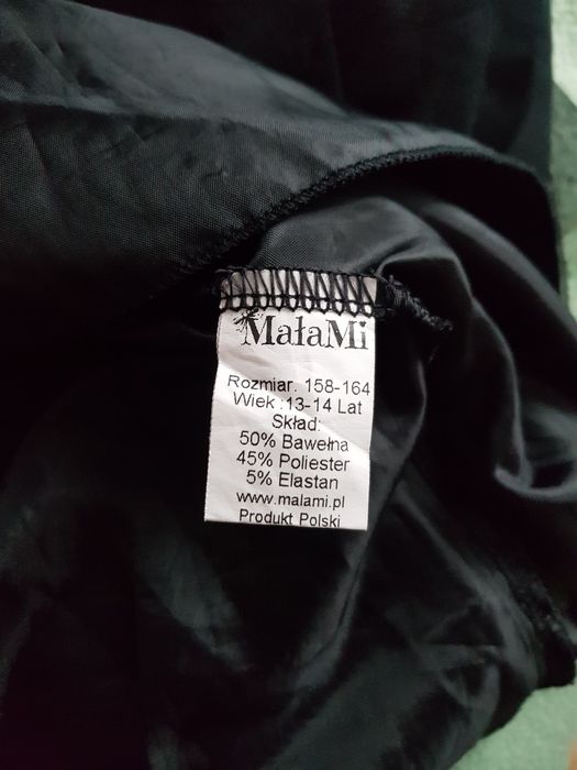 Świąteczna, elegancka, Cekinowa sukienka Mała Mi