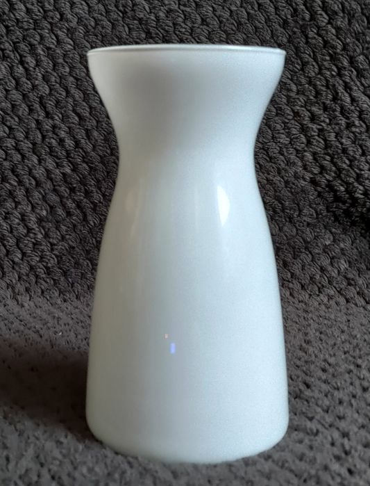 Wazon szklany Tulip 16,5 cm biały