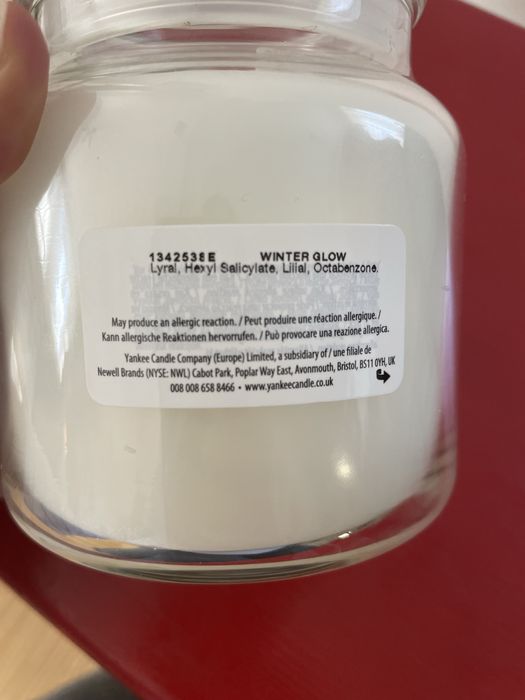 Świeca yankee candle winter glow