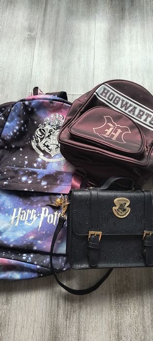 Plecak duży, mały i torebka Harry Potter
