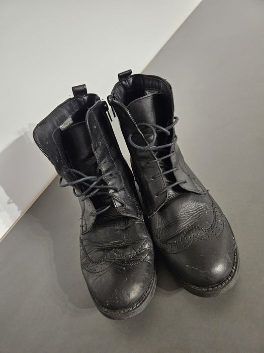 Botki skóra naturalna Tamaris