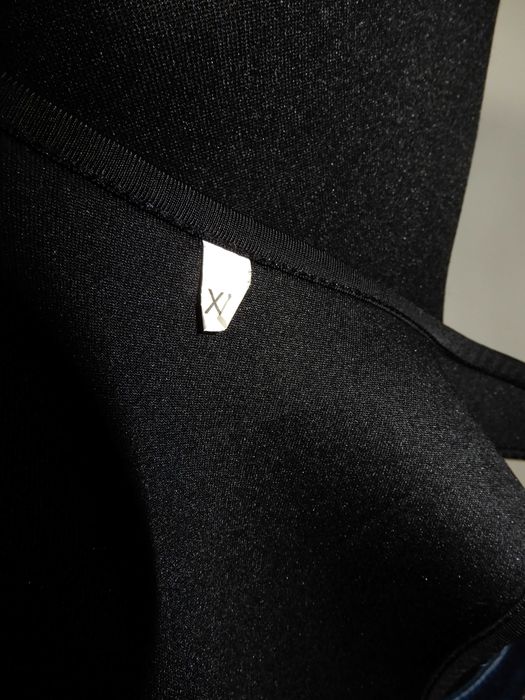 Bluzka koszulka neoprenowa czarna 44 46 XXL 3XL