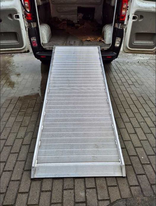 RAMPY ZAŁADUNKOWE ALUMINIUM 2m-4m do 1000kg, Gwarancja, Dostawa, CE