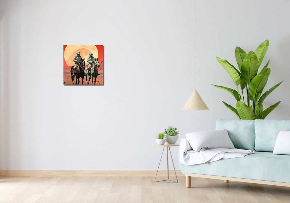 Obraz 40x40cm Patrol Kosmiczny