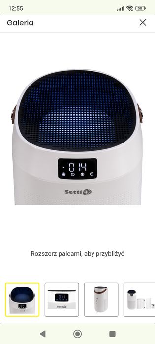 Oczyszczacz powietrza setti ap600w