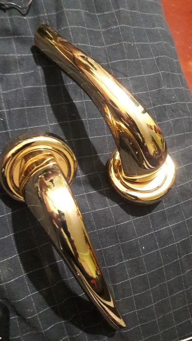 Д дверные ручки Палладиум б/у