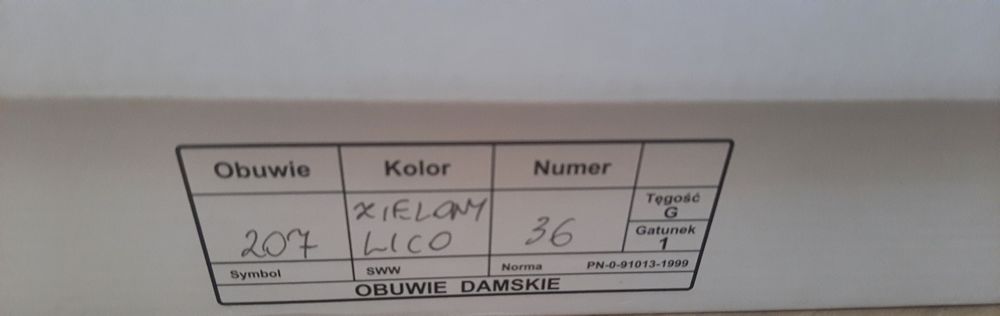 Botki skórzane butelkowa zieleń r.36