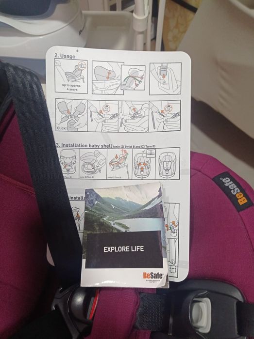 cadeira auto besafe izi twister giratória