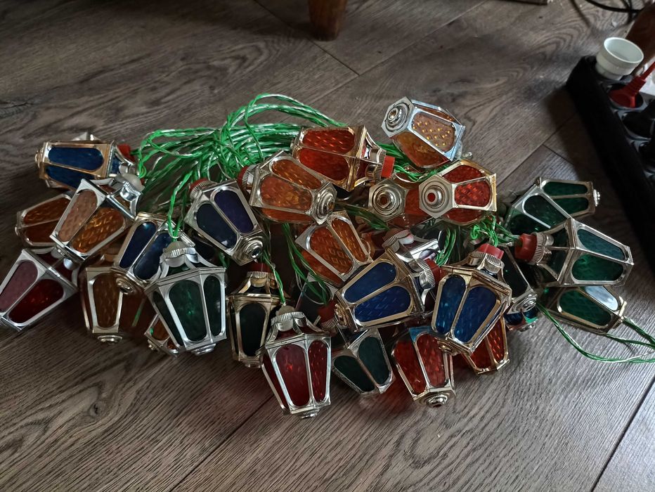 Подарок для девушки. Гирлянда СССР Радуга-1 LED 20м