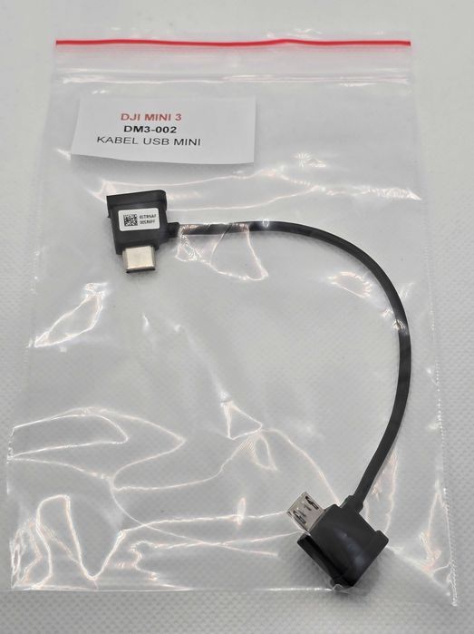 Kabel DJI USB-C → Micro USB do kontrolera drona