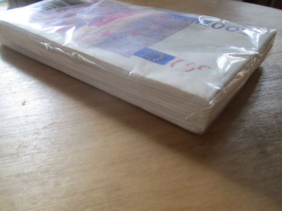 Guardanapos 500 euros