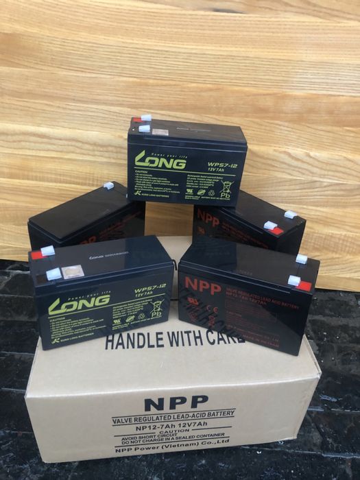 Акумулятори Full Energy 12V 7A/Ч для безперебійника