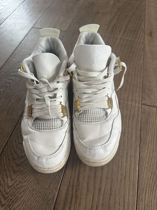 Buty sneakersy Nike Air Jordan 4 Retro Metallic Gold 43