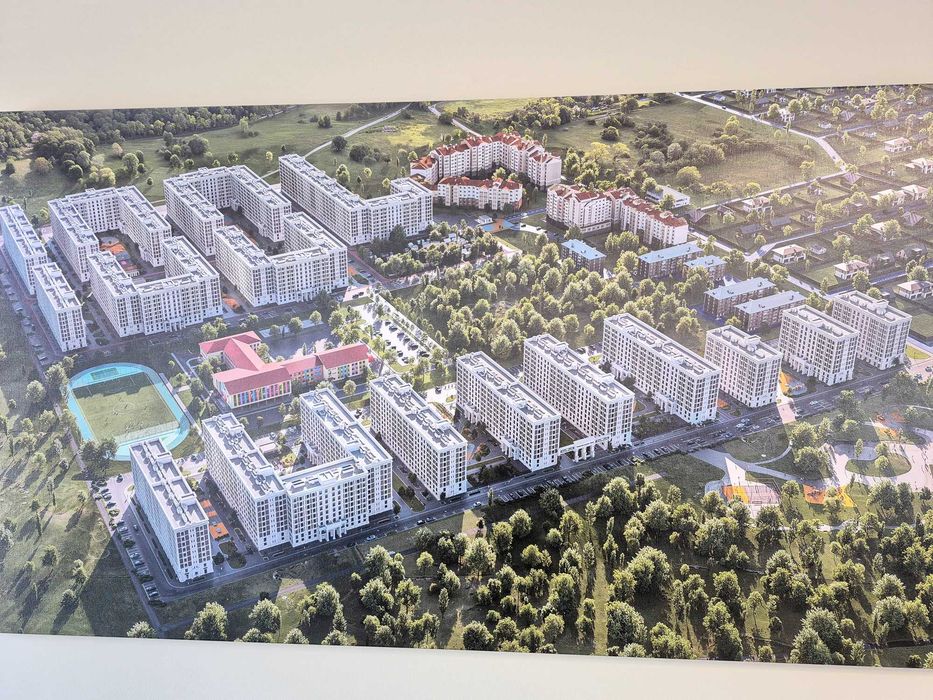 Продам 1к 40 м2 з ГАЗОВИМ КОТЛОМ! ЖК Оксфорд 10хв. до Києва! БЕЗ%