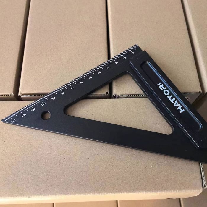 Столярний косинець з упором для розмітки 90°/Кутник Т-Образний/YOMO