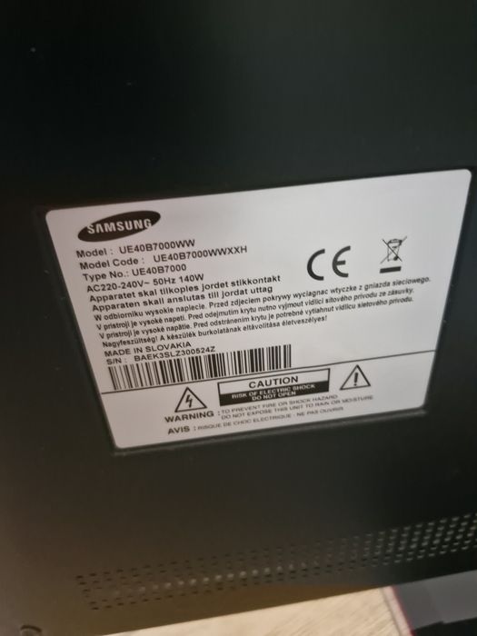 Telewizor LED 40 cali sprawny