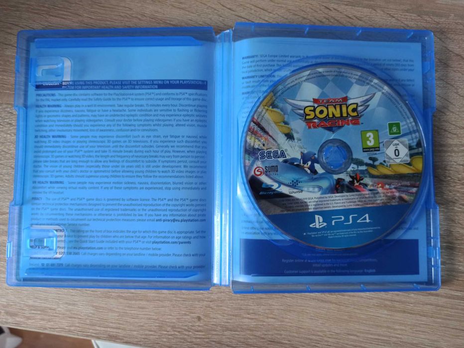 Sonic Racing PS4 (stan 5/6)