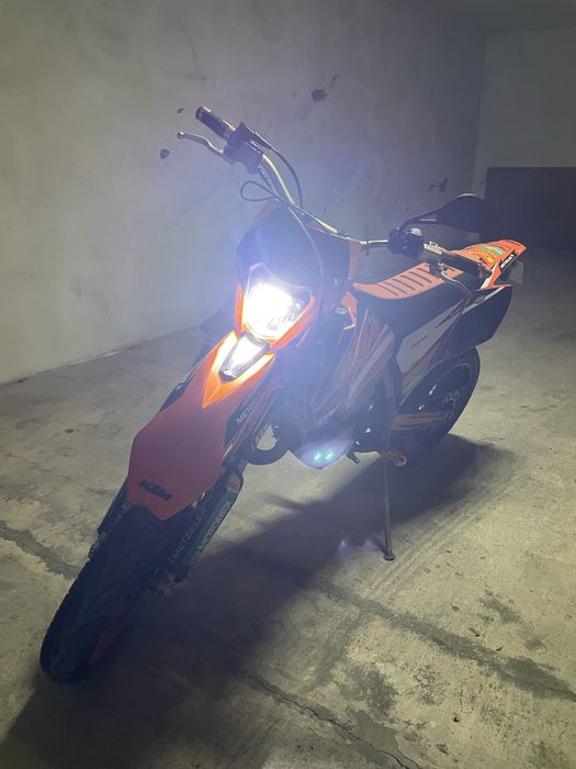 Ktm 125 exc (supermotard) muitos extras