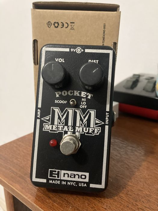 Pedal EHX Metal Muff Nano Pocket