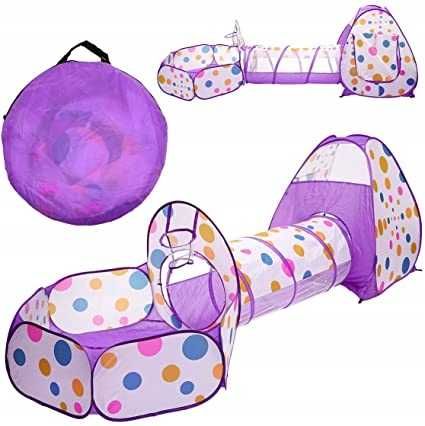 Namiot dla dzieci tunel + suchy basen