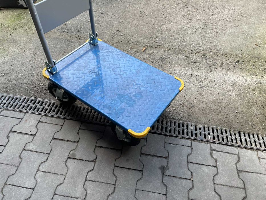 Wózek platformowy transportowy magazynowy 450 kg HIGHER