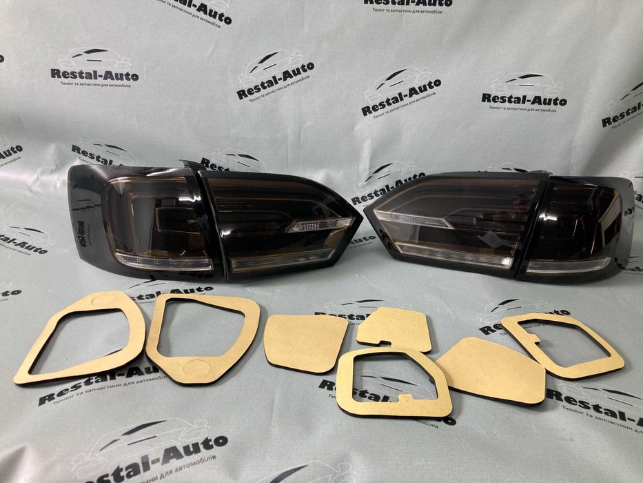 Стопы Задние фонари Volkswagen "Jetta MK6"12-14год.(Smoke) RSU