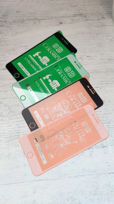 Захисне скло плівка кераміка на iPhone 7/8/SE2020 керамика айфон